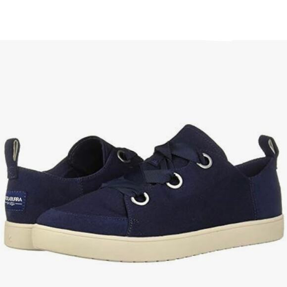 UGG Koolaburra 'Penley' Women's 7 Ortholite Sneaker Black Ribbon Lacing - Picture 1 of 10